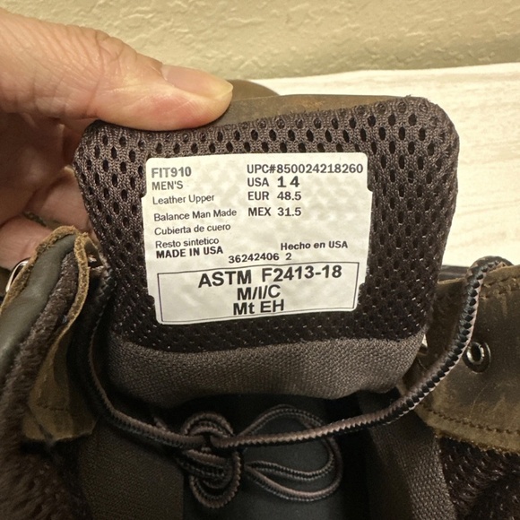 Herman Survivors Smelt 6 Waterproof Safety Boot w/ Metguard Out Of Stock Size 14 - Picture 6 of 15